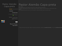 Canil Pastor Alemo Capa-Preta